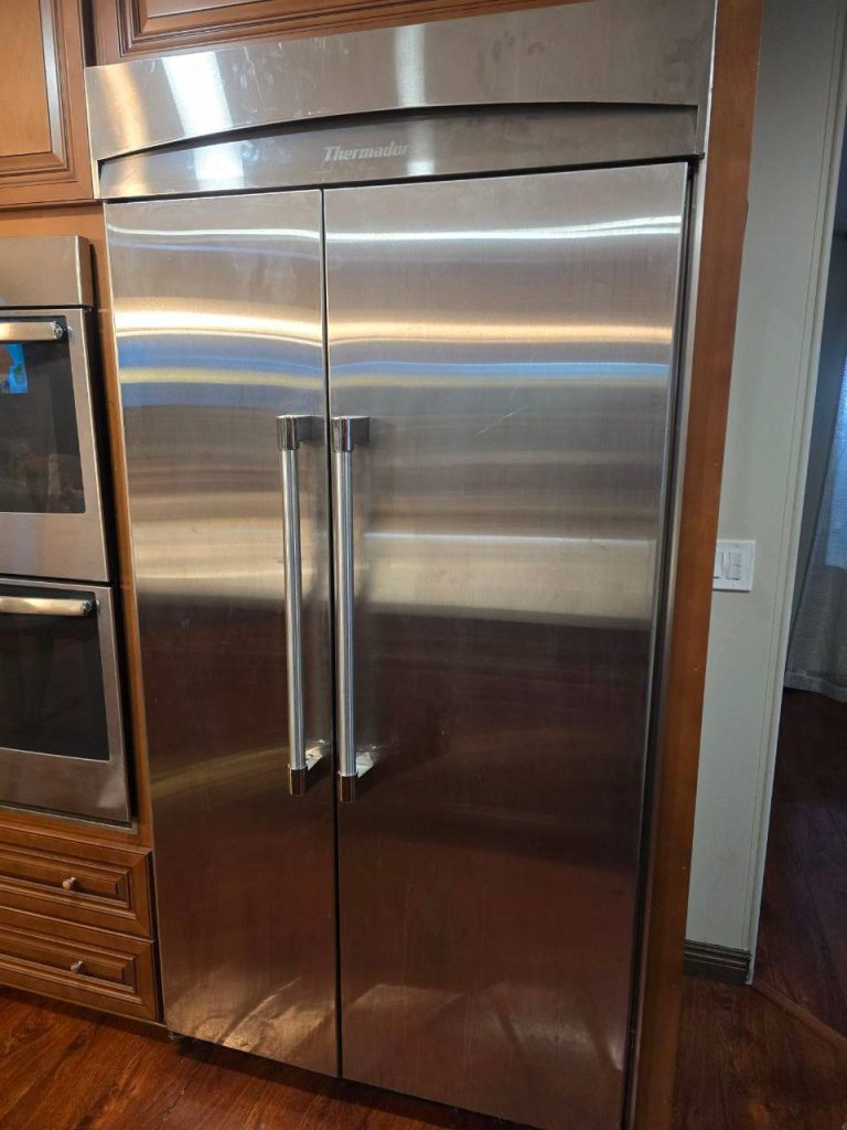 Thermador built-in refrigerator ice and water dispenser repair in Orange County